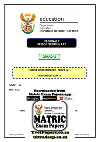Physical Science P1 Nov 2009(1) Afr.pdf